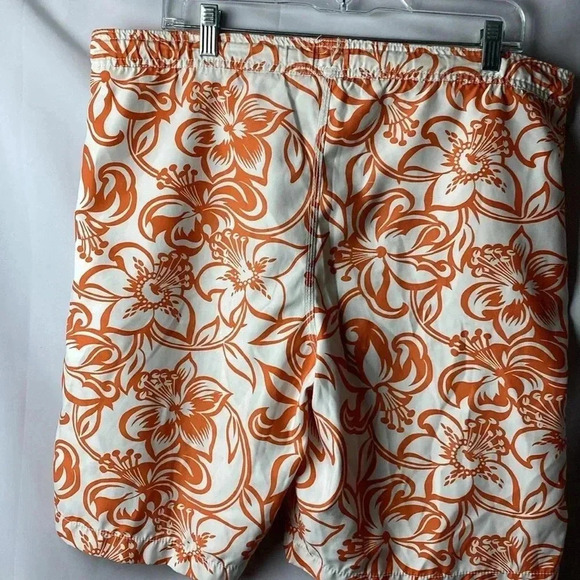 GAP MENS SIZE MEDIUM MESH LINED SWIM TRUNKS ELASTIC DRAWSTRING WAIST CLEAN - Picture 6 of 13